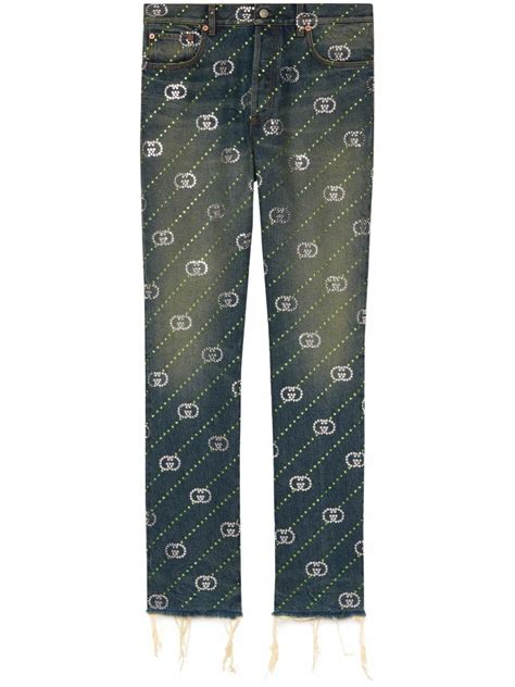 gucci crystal embellished pants|Gucci pants for roblox.